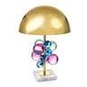 GLOBO multicolore Lampe à poser Marbre/Laiton H63.5cm