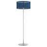 PADERE Blanc/Bleu bleuet Lampadaire d'extérieur LED solaire Aluminium/Textile H170cm