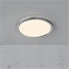OJA blanc chrome Plafonnier LED de salle de bain plastique Ø29cm