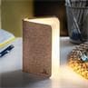 SMART FABRIC BOOKLIGHT MINI café Lampe à poser Lin H12.2cm