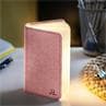 SMART FABRIC BOOKLIGHT MINI Rose Lampe à poser Lin H12.2cm