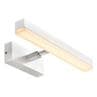 OTIS Blanc Applique LED de salle de bain aluminium H40cm