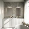 OTIS Blanc Applique LED de salle de bain aluminium H60cm