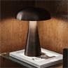COMO bronze Lampe à poser sans fil avec 3 intensités H21cm