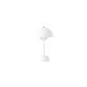 FLOWERPOT VP9 blanc mat Lampe à poser sans fil avec variateur tactile H29.5cm