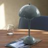 FLOWERPOT VP9 Stone Blue Lampe à poser sans fil avec variateur tactile H29.5cm