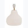 PORTINATX M Blanc Lampe à poser Céramique/Bana H58cm