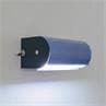 APPLIQUE CYLINDRIQUE PETITE Bleu Applique murale cylindrique Aluminium L16cm