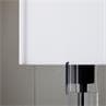 CROSS-PLEX Blanc Lampe à poser Plexiglass H30cm