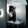SHANGHAI Transparent Suspension LED dimmable Tube Polycarbonate Ø150cm