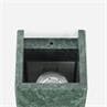 [B8M] Marbre vert Guatemala Applique en marbre H23cm