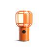 CHISPA Orange Lampe sans fil Extérieure Polycarbonate/Métal H17.8cm avec crochet