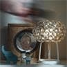 CABOCHE PLUS Transparent Lampe à poser LED H38cm Ø31cm