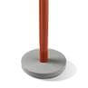 BELLHOP Rouge Lampadaire LED Aluminium/Verre/Ciment avec variateur H178cm