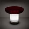 BONTÀ Rouge Lampe sans fil avec coupelle H21cm