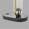 FRECHIN doré noir Lampe à poser LED dimmable Marbre/Verre H65cm