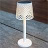 GRETA Blanc Applique/Lampe à poser/Lampadaire/A piquer d'extérieur Solaire LED