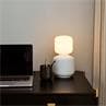 REFLECTION Blanc Lampe à poser Oblo Porcelaine H28cm