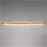 I - LINE bois de hêtre Suspension LED Bois L150cm