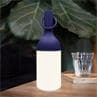 ELO BABY Bleu Lot 2 lampes LED bouteille nomade d'extérieur tactile H22cm