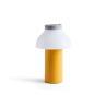 PC PORTABLE Soft Yellow Lampe nomade LED d'extérieur dimmable rechargeable H22cm