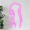 BACK Rose Neon LED Femme L80cm