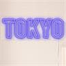 TOKYO Bleu Neon LED Tokyo L80cm