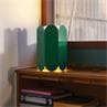 ARCS Vert Lampe à poser Métal H30cm
