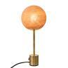 APAPA Laiton / Nude  Lampe à poser globe tissé H40cm