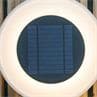 WALLY Blanc Applique ronde d'extérieur sans fils solaire rechargeable Ø27cm