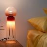 GIGI Rouge Lampe à poser LED Verre H 41cm