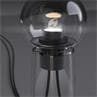 GIGI Transparent Lampe à poser LED Verre H 41cm