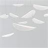 DIPHY Blanc Suspension LED L96cm