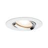 NOVA Chrome Spot encastré LED orientable rond métal Ø 9.3cm