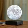 MOON Noir Lampe lune en lévitation LED H18cm