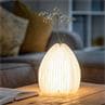 VASE bambou Vase lumineux LED H21.5cm