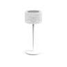 LA LAMPE MINI POSE Blanc Baladeuse Solaire Bluetooth d'Extérieur H28cm