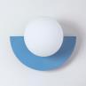 CANDY LITTLE CIRCLE S Bleu Applique murale LED 180° L28cm