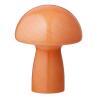 MUSHROOM S Orange Lampe à poser Verre H23cm