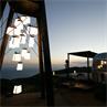 BUMP muscade Lanterne d'extérieur LED solaire/rechargeable 500 Lumens H32cm