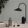 ARUM Noir Lampe de table marbre et métal H50cm
