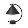 MERIDIAN LAMP Noir Lampe de chevet H26cm