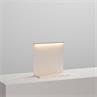 LBM blanc crème Lampe de bureau LED Métal H22cm