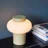 CAMP Sable blanc Lampe à poser Verre H25cm