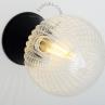 ZANGRA Transparent Ampoule LED à filament E27 dimmable 4W