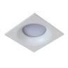 ZIVA Blanc Spot encastrable salle de bain carré L8.5cm