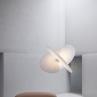 LEVANTE Blanc Suspension LED recyclable Ø102cm