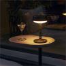BELLBOY anthracite Lampe à poser d'extérieur avec ressort Ø18cm