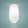 CHOUCHIN 2 Blanc Plafonnier LED verre soufflé dimmable Ø22cm
