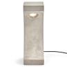 TANGENT Concrète Lampe à poser béton H51cm